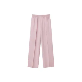 OVV Sports Pants Women's Pink Solid Color 09