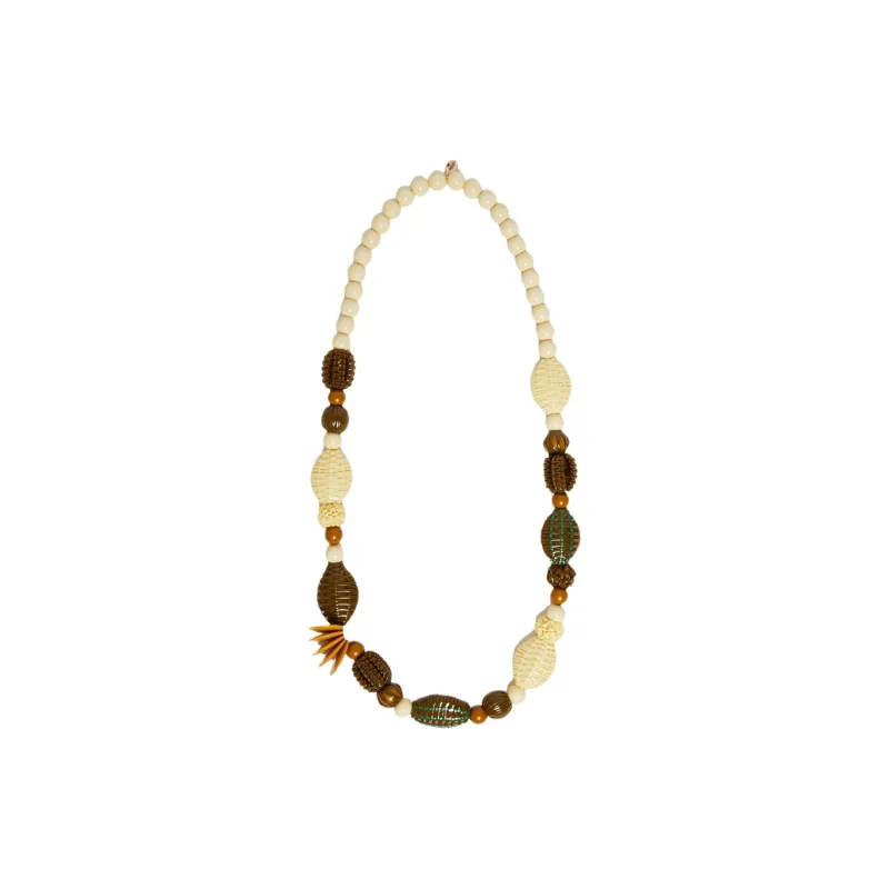 WEEKEND MaxMara Resin, Polyvinyl Chloride, Acrylic Resin, Pearl Thread Necklaces Unisex Multicolor-1