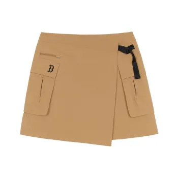 MLB Gofcore Boston Red Sox Casual Short Skirts Women's Light Camel