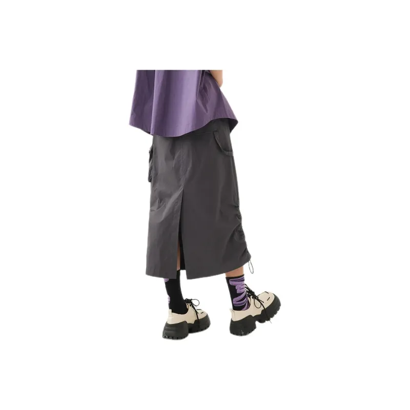 ZIHAN Casual Long Skirts Women's-5