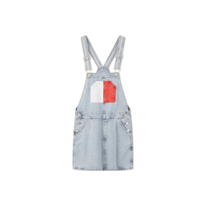 Tommy Hilfiger Denim Short Skirts Women's Denim Blue-0