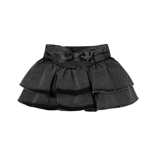 EPTISON WOMAN Denim Short Skirts Women's Denim Black