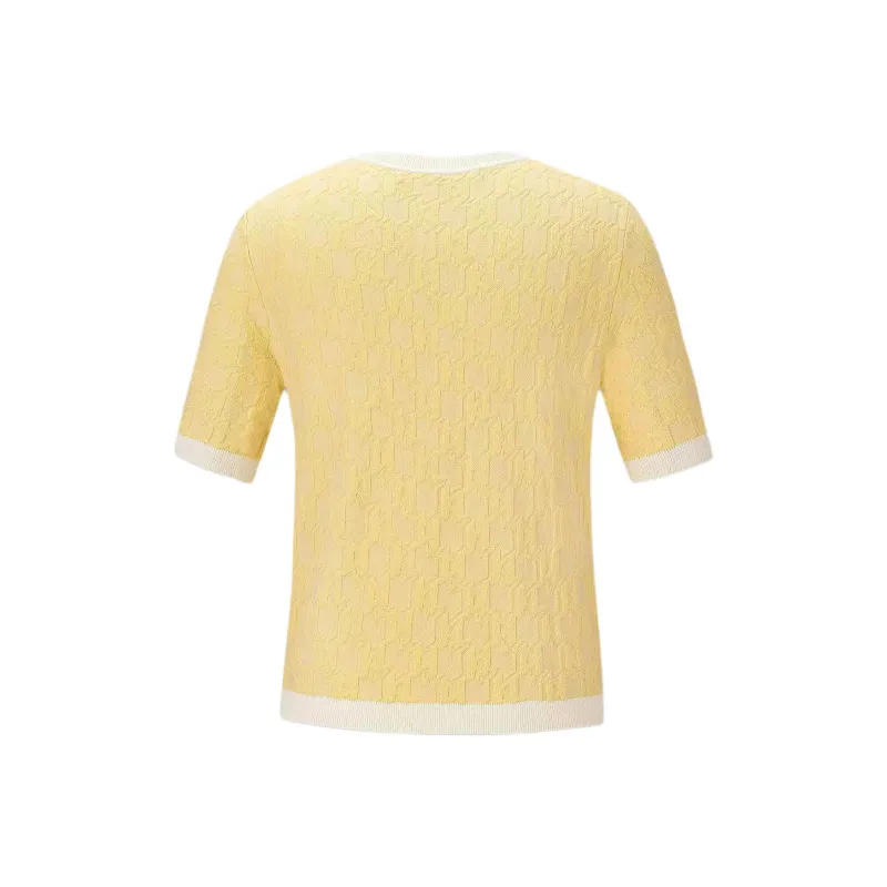 KARL LAGERFELD SS25 Knitwear Women's Yellow-1