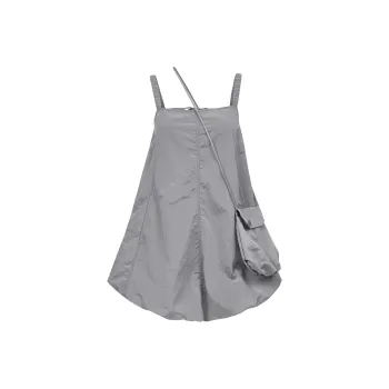 ONLY Sleeveless Dress Women's Drizzle Gray