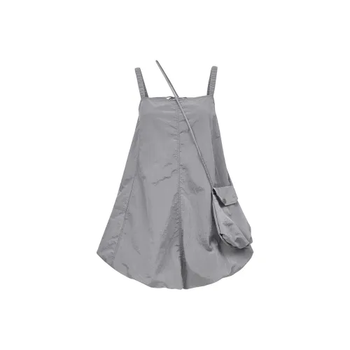 ONLY Sleeveless Dress Women's Drizzle Gray