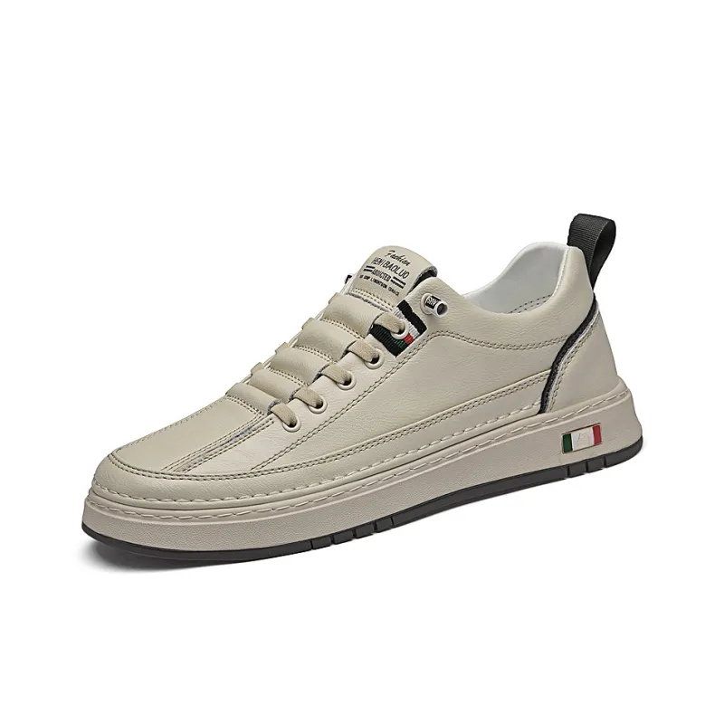 HENIBAOLUO Breathable Low Top Skateboard Shoes Men's-5