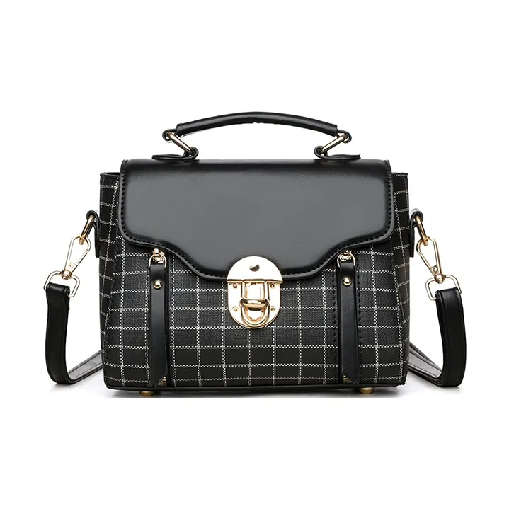 CORE BIRD PU One Shoulder Handbag Women's Multicolor-7