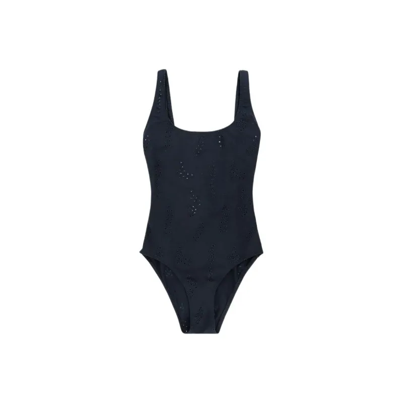 Chloe One-piece Swimsuit Women's Marine Blue-0