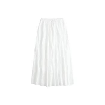 Hollister Casual Long Skirts Women's White