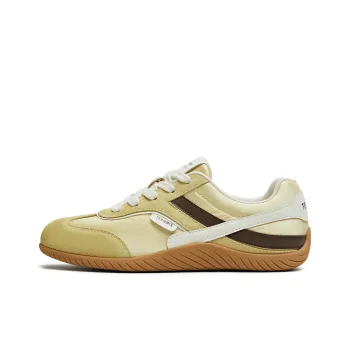 Teenmix Ballet At Your Fingertips Slip Resistant, Abrasion Resistant, And Balanced Low Top Casual Shoes Women's Yellow