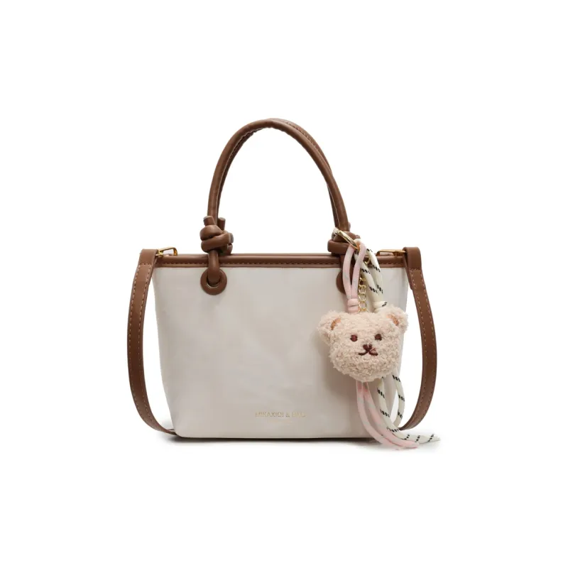 TOUTSEUL YOLO PU Crossbody One Shoulder Handbag Women's Ecru/Black/Blue/Pink-20