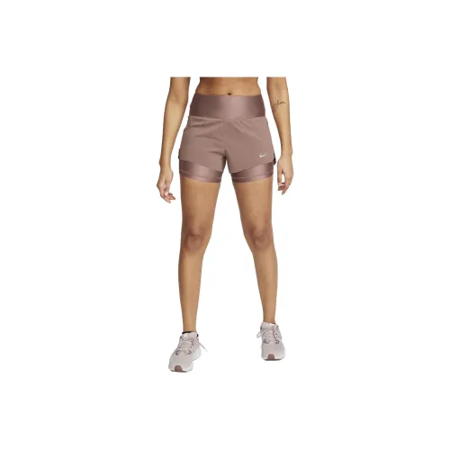 Nike Dri-FIT Swift Women's Mid-Rise 3' 2-in-1 Wmns running Shorts With Pockets