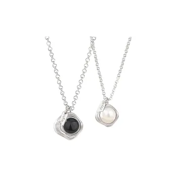 MEIYAER S925 Silver Necklaces Unisex