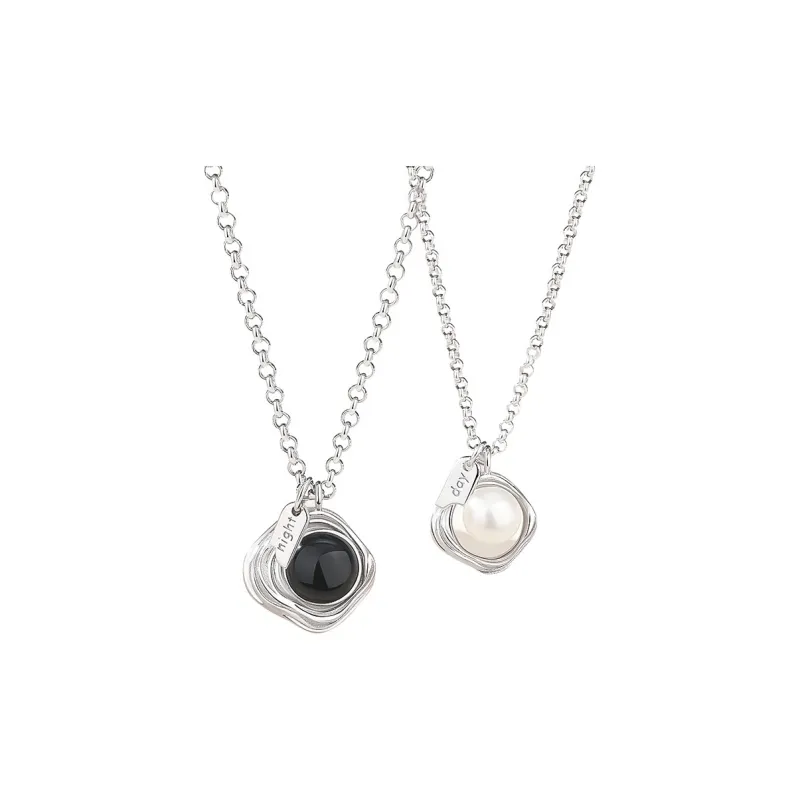 MEIYAER S925 Silver Necklaces Unisex-0