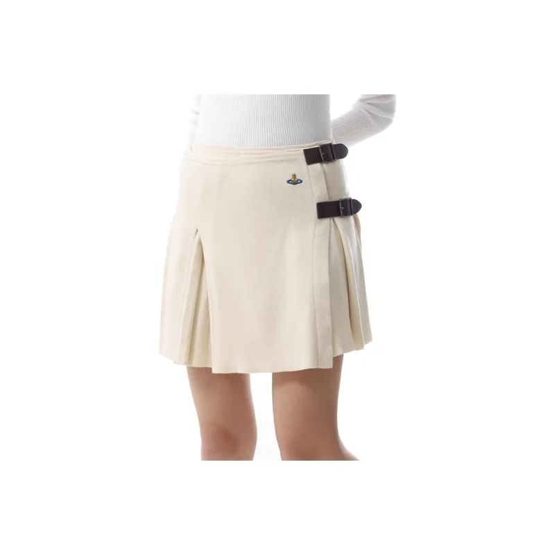 Vivienne Westwood Casual Short Skirts Women's Ecru-0