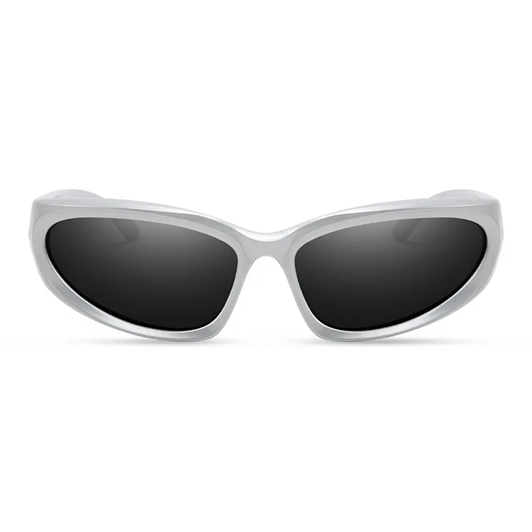 MK MINGKU Irregular Shape Sunglasses Unisex-4