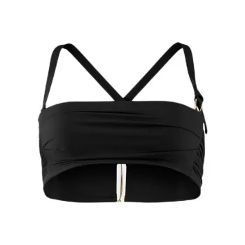 Jacquemus Cross-Back Draped Bikini Top
