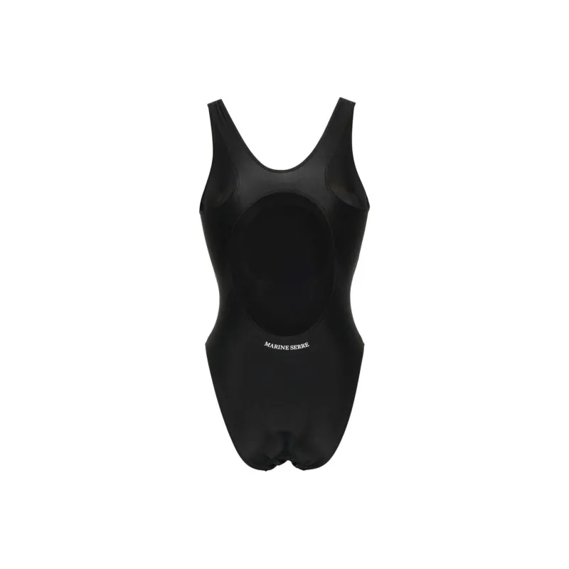 Marine Serre Crescent Moon print Swimsuit-0