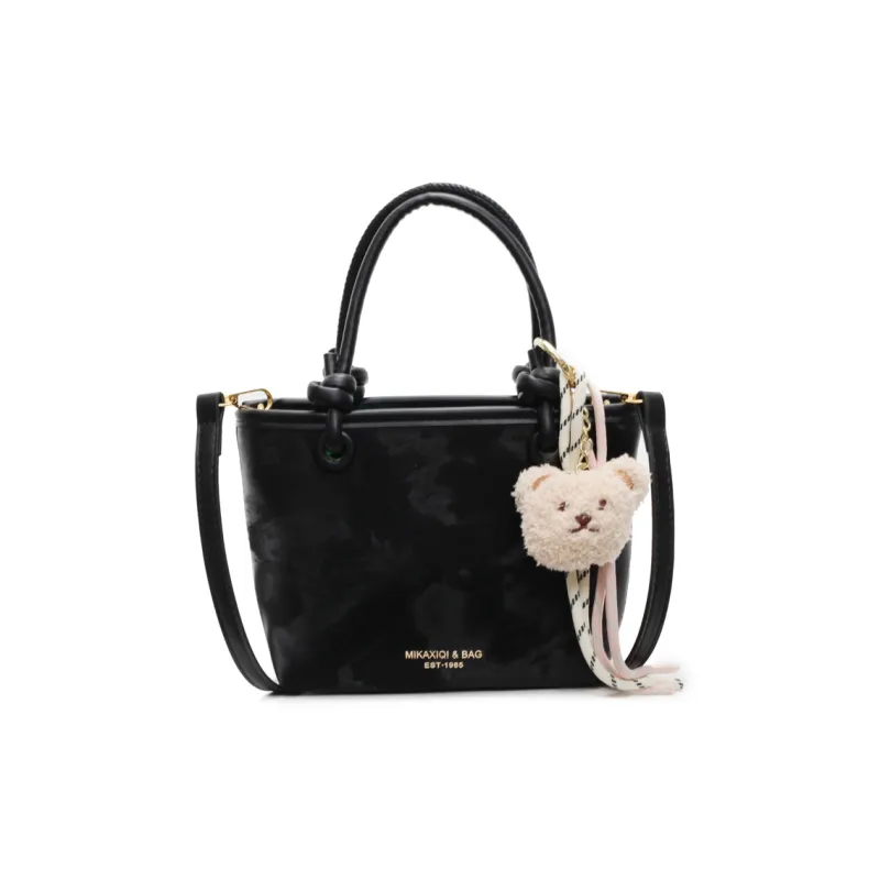 TOUTSEUL YOLO PU Crossbody One Shoulder Handbag Women's Ecru/Black/Blue/Pink-5