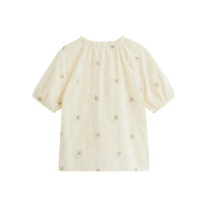 Inman Shirts Women's Pear Blossom Beige-1