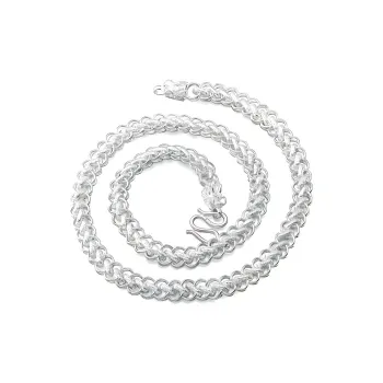 UZIID Sterling Silver Necklaces Unisex