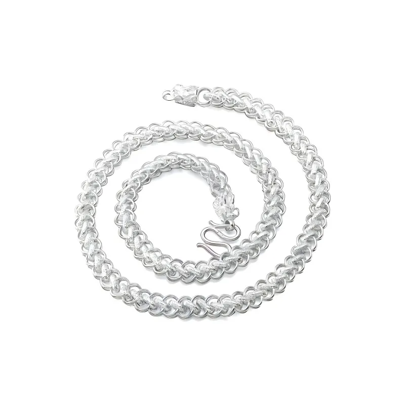UZIID Sterling Silver Necklaces Unisex-0
