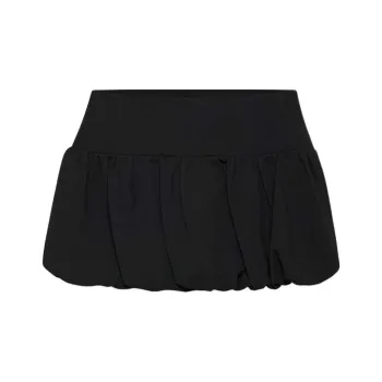 ARITZIA Wilfred Isla Ponte Skirt Casual Short Skirts Women's BLACK/Black