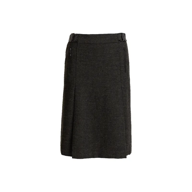 LIZZY Casual Short Skirts Women's Gray Green-0