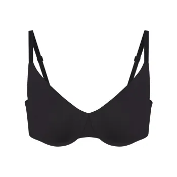 SKIMS SIGNATURE SWIM UNDERWIRE FULL COVERAGE BIKINI TOP Bikini Women's ONYX/Onyx