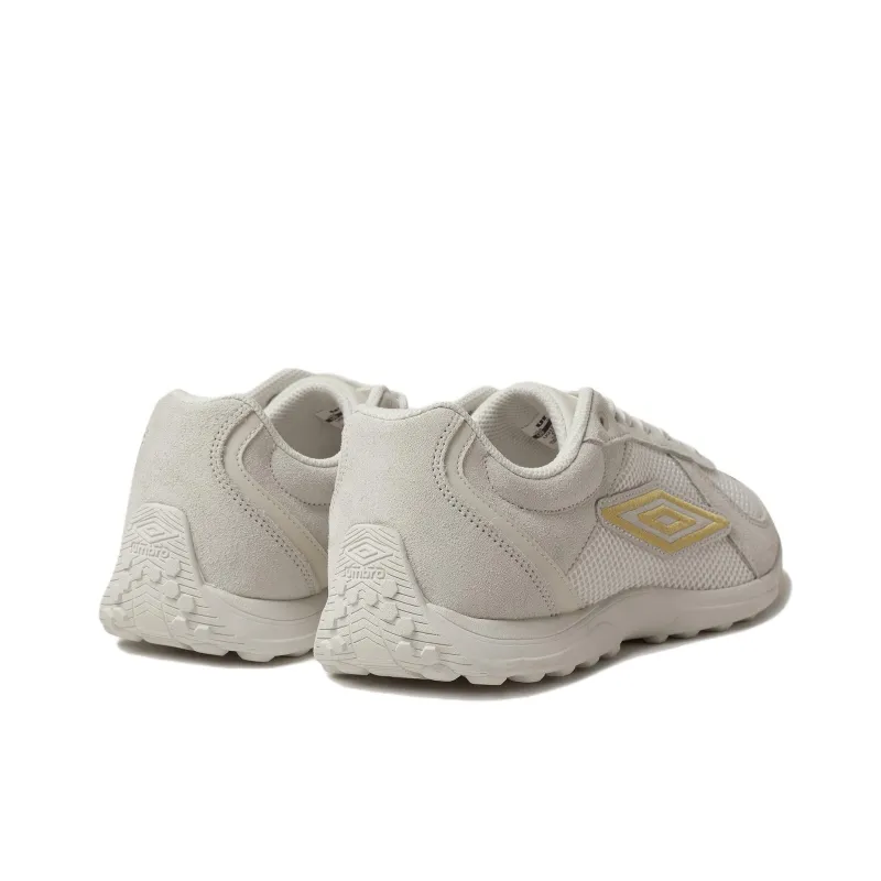 Umbro Shock Absorbers With Slip Resistant Features Low Top Casual Shoes Unisex White Gold-3