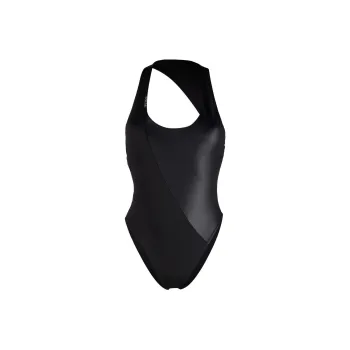 Calvin Klein One-Piece Swimsuits Women's Black