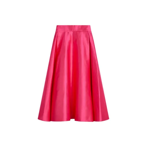 SCANLAN THEODORE Satin Skirt Casual Long Skirts Women's Pink/Pink