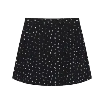 FLIM Casual Short Skirts Women's Black
