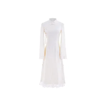 Blovelan Cheongsam Women's Light Yellow