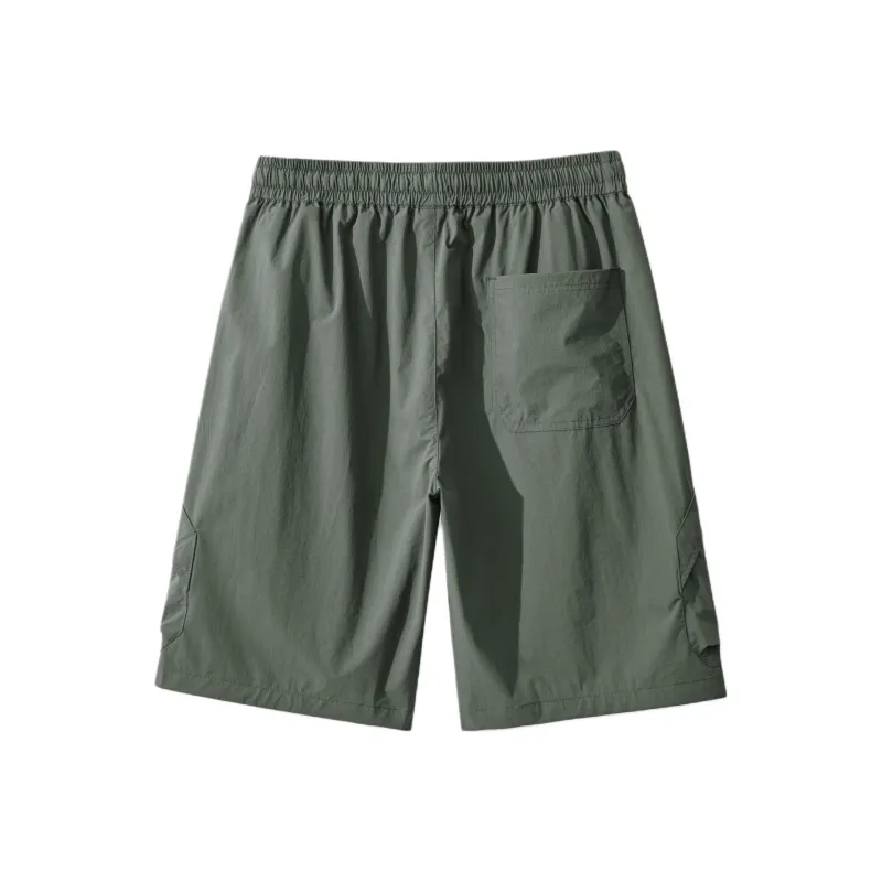 WOOD SOON Outdoor Casual Trendy Brand Japanese Style Sports Knee Length Pants Unisex-16
