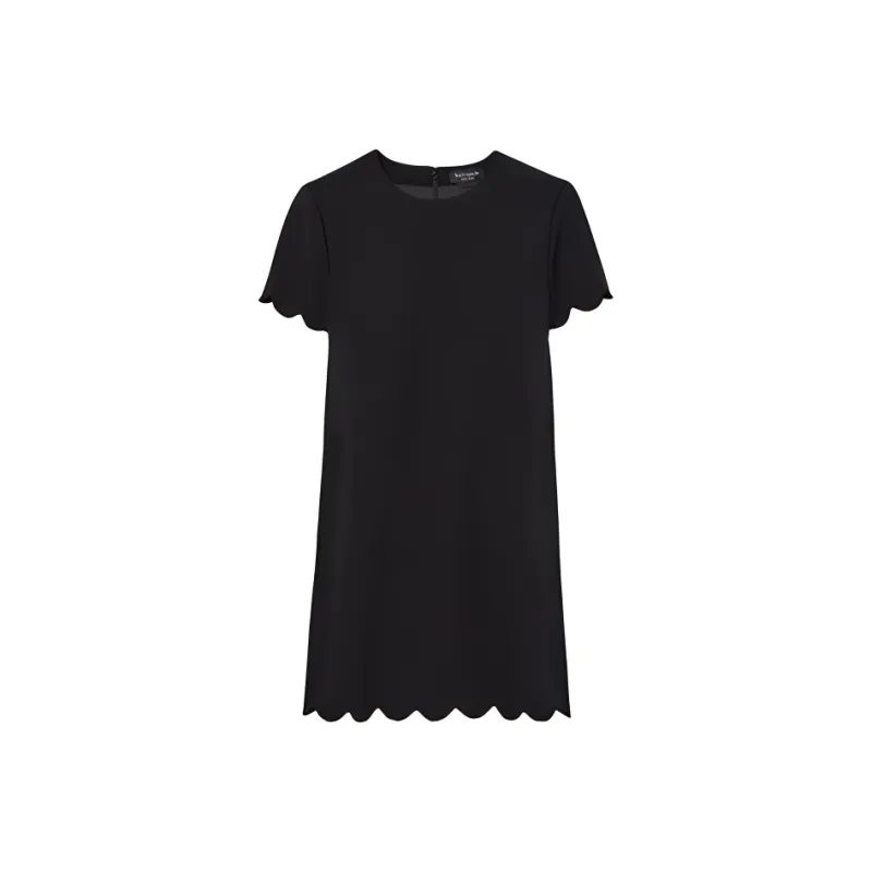 Kate Spade Short Sleeved Dress Women's Black-0