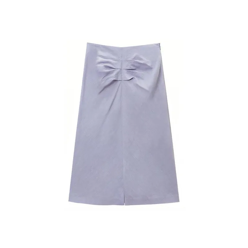 OVV Casual Long Skirt Women's Medium Blue-0