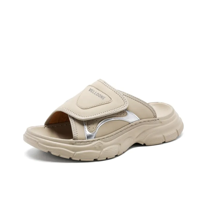 MOMGOG Rubber Sole Slip Resistant Abrasion Resistant Slide Slippers Men's-1