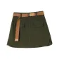 Army Green Cargo Short Skirts