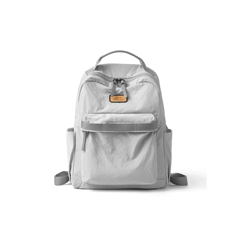 LEFF Fabric Backpack Regular Unisex Orange Juice Red/Space Gray/Sapphire Blue-4