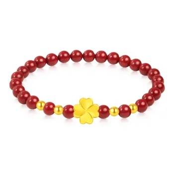 Love Link Cinnabar Bracelets Women's
