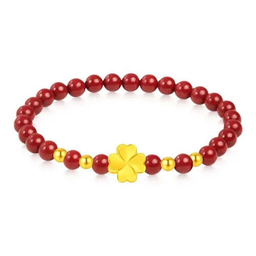 Love Link Cinnabar Bracelets Women's