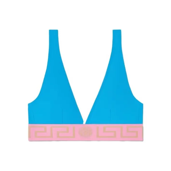 VERSACE Two-Piece Swimsuits Women's Blue-0