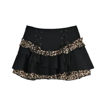 SNBL Casual Short Skirts Women's Black
