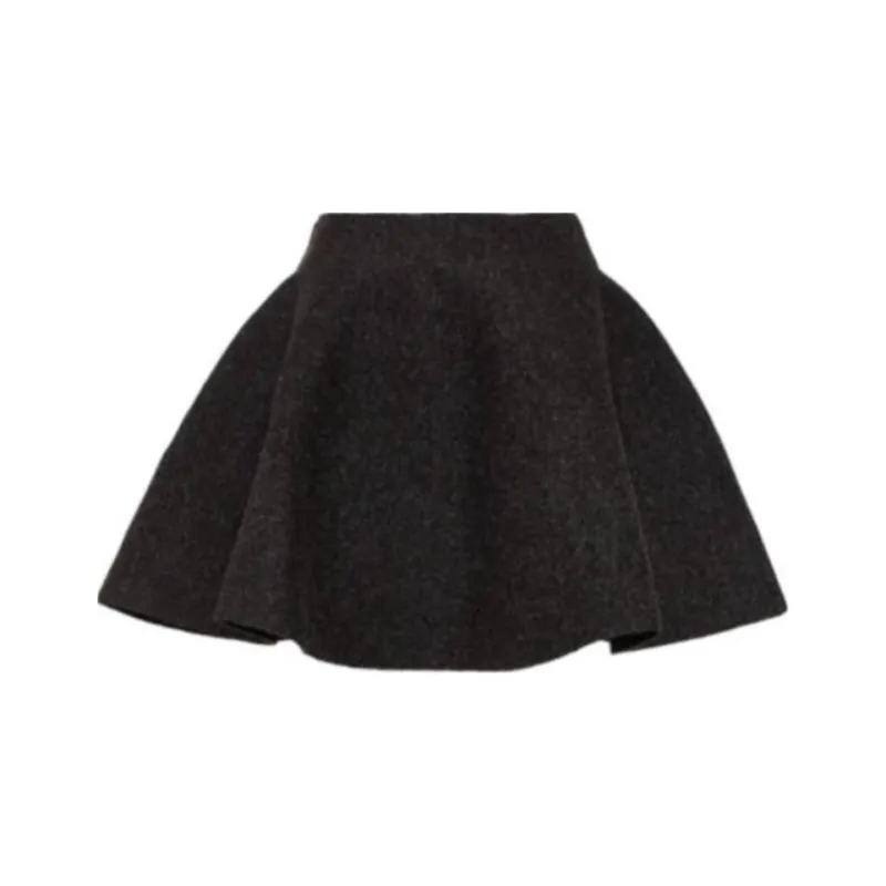 Alaia Flared Mini Skirt-0