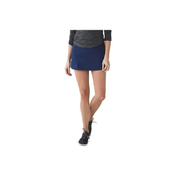 Lululemon Pace Rival Casual Short Skirts Women's Dark Blue Deep Blue
