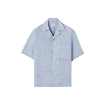Loro Piana Shirts Men Blue