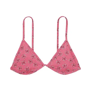 Victoria's Secret PINK MIDSUMMER BIKINI TOP / Ladybug Lane Bikini Women's Pink