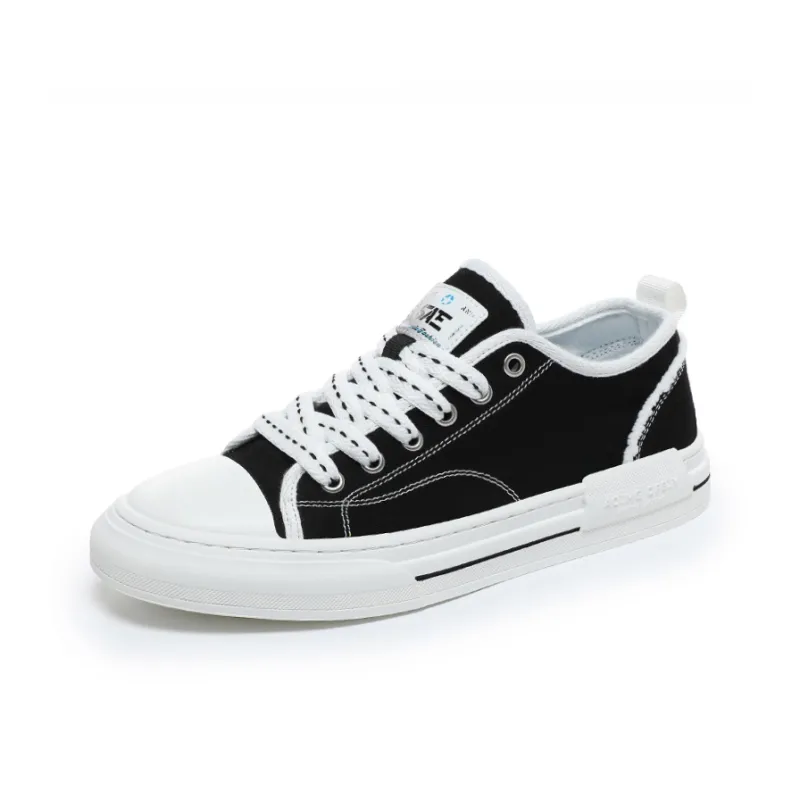 X ZONE Beggar Shoes Slip Resistant, Abrasion Resistant, Breathable Low Top Canvas Shoes Men's-24