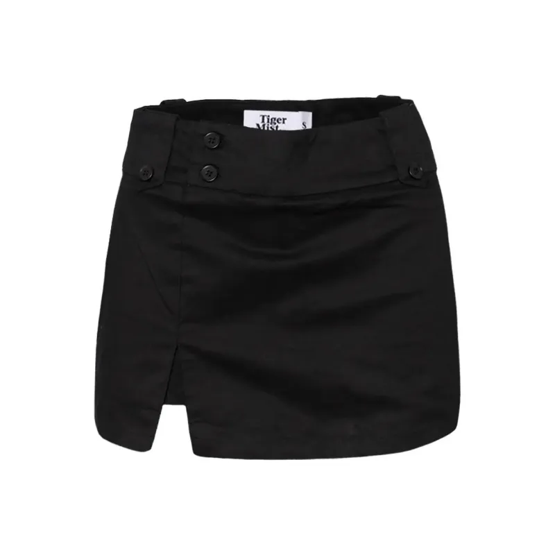 Tiger Mist KITTIE SKORT Casual Short Skirts Women's Black-0